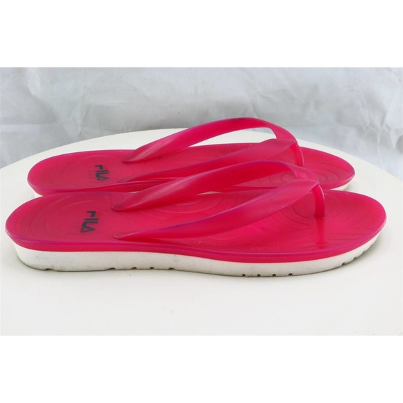 FILA Sport Sz 7-8 M Pink Flip Flop Synthetic‎ Women Sandals - Picture 4 of 10